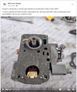 
										J&D Laser Desing: řezání, gravírování, značení plné									