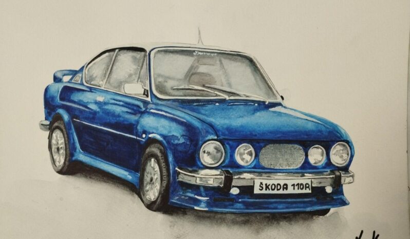 
								Kresba veteránů na zakázku plné									