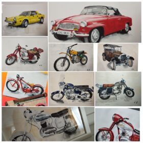 Kresba veteránů na zakázku