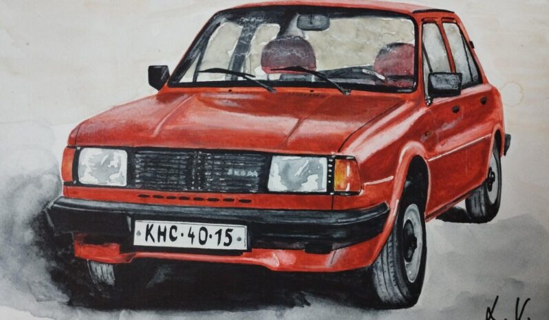 
								Kresba veteránů na zakázku plné									