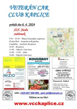 
										Veteran Car Club Kaplice v AČR plné									