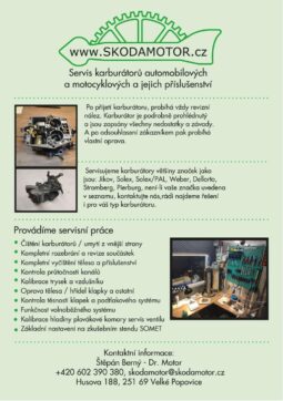 Servisní Služby Pro Vaše Karburátory