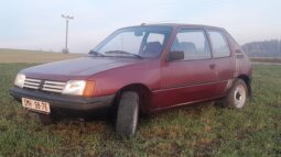 1986 Peugeot 205 D