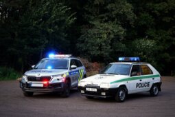 
										1993 Škoda Favorit 135L – Policie ČR plné									