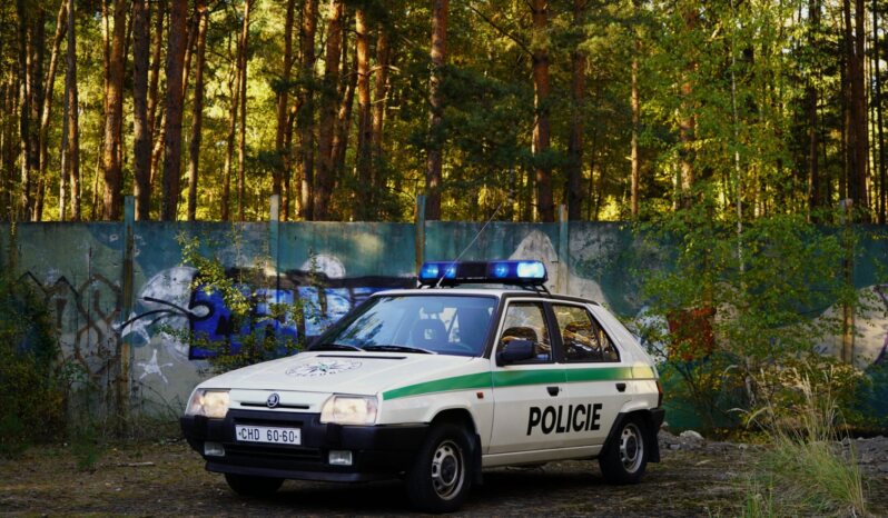1993 Škoda Favorit 135L – Policie Čr Retroride: Veterány, Historická, Klasická I Sportovní Auta.