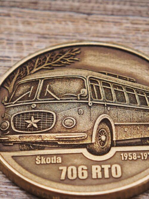 Škoda 706 RTO - Pamětní mince