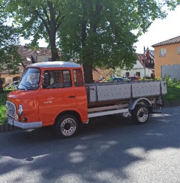 1973 – Barkas B 1000 – valník Pritschenwagen ( + originální kola)