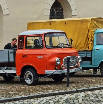 1973 – Barkas B 1000 – valník Pritschenwagen ( + originální kola)