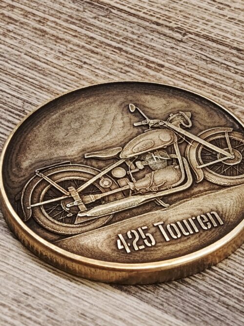 AWO 425 Touren - pamětní mince