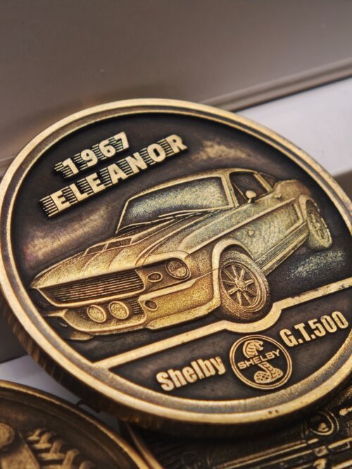 Ford Mustang Eleanor - pamětní mince
