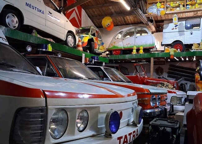 
								Depozit TATRA Muzeum (Veterán – Tatra – Klub) plné									