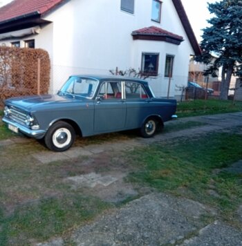 Moskvič Zachovalé Sedan / Limuzína 1965 Česká Republika Civilní 1946-1989 Šedá